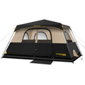 FanttikOutdoor Zeta C8 Pro 8 Person Camping Tent with mesh windows and instant cabin design.